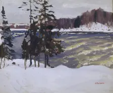Imatra, 1912. Artist: Rylov, Arkadi Alexandrovich (1870-1939)