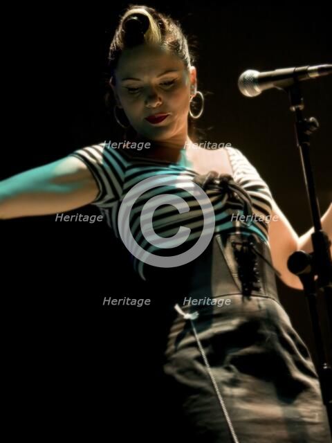 Imelda May, 2008. Artist: Alan John Ainsworth.