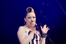 Imelda May, Love Supreme Jazz Festival, Glynde Place, East Sussex, 2014. Artist: Brian O'Connor