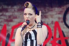 Imelda May, Love Supreme Jazz Festival, Glynde Place, East Sussex, 2014. Artist: Brian O'Connor