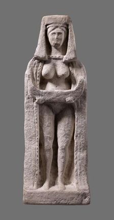 Imitation of a Statuette of a Goddess Holding a Boat, 20th century. Creator: Unknown