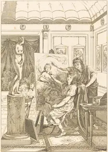 Imitation d'anacreon: Le portrait d'iris. Creator: Unknown