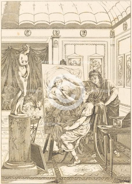 Imitation d'anacreon: Le portrait d'iris. Creator: Unknown.