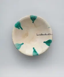 Imitation Green-Splashed Samarra Ware, Iran, 9th-10th century. Creator: Unknown