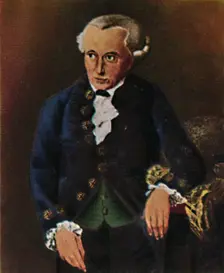 Immanuel Kant 1724-1804. - Gemälde von Döbler 1934. Creator: Unknown