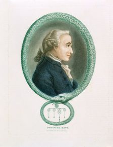 Immanuel Kant, German philosopher, 1812. Creator: Unknown