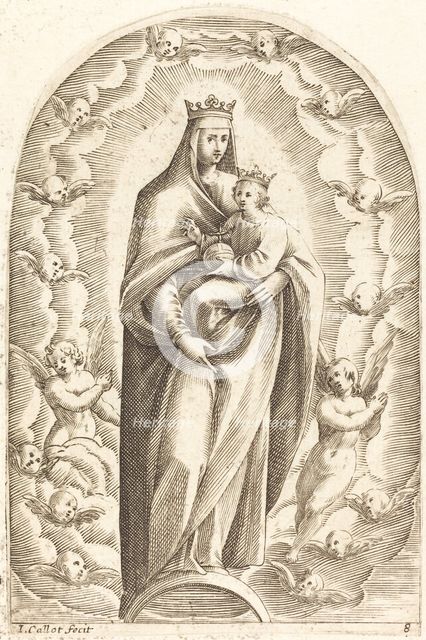 Immaculate Conception, 1608/1611. Creator: Jacques Callot.