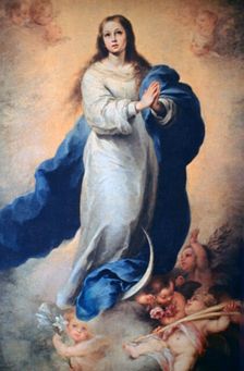 Immaculate Conception 1665-1670. Artist: Bartolomé Esteban Murillo