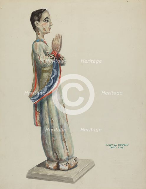 Immaculate Conception, 1935/1942. Creator: Majel G. Claflin.