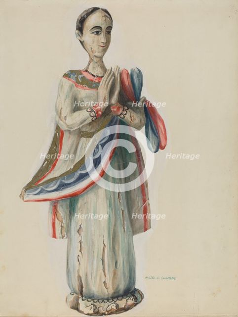 Immaculate Conception, 1935/1942. Creator: Majel G. Claflin.