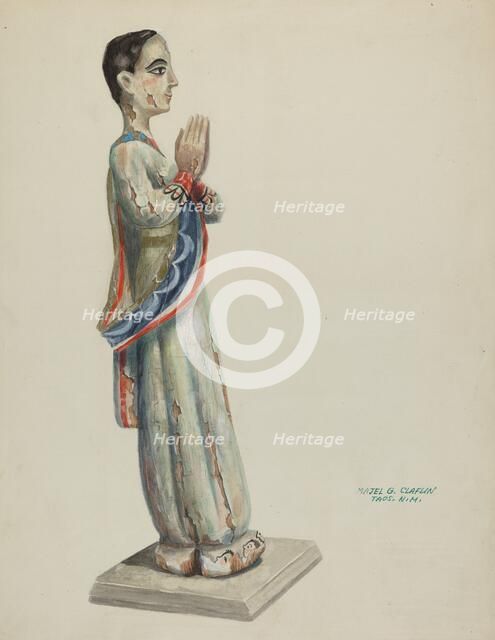 Immaculate Conception, 1935/1942. Creator: Majel G. Claflin.