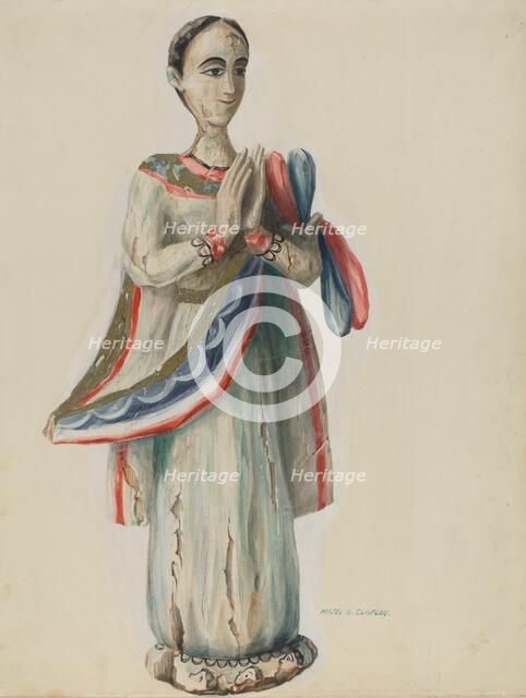 Immaculate Conception, 1935/1942. Creator: Majel G. Claflin.