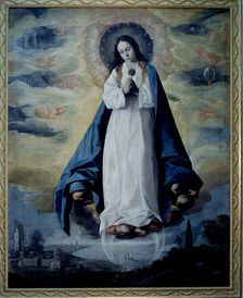 Immaculate Conception oil on canvas by Zurbarán