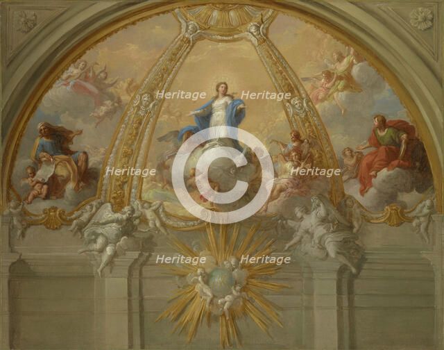Immaculate Conception, about 1730. Creator: Placido Costanzi.