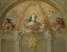 Immaculate Conception, about 1730. Creator: Placido Costanzi