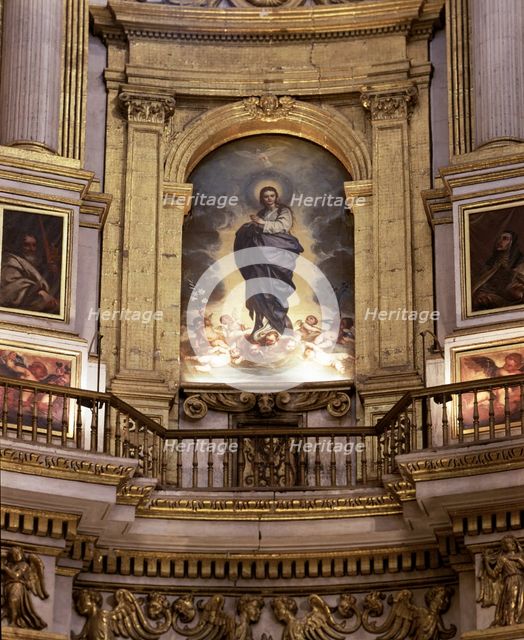  'Immaculate Conception', by Alonso Cano, preserved in the Cathedral of Granada.