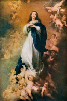 Immaculate Conception c1678, (1912).Artist: Bartolomé Esteban Murillo