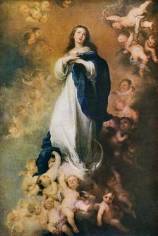 Immaculate Conception c1678, (1912).Artist: Bartolomé Esteban Murillo