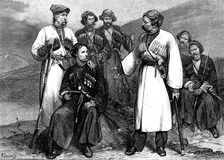Immeritians of the Caucasus, 1873. Creator: W. H.