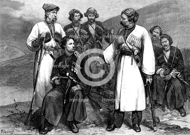 Immeritians of the Caucasus, 1873. Creator: W. H..