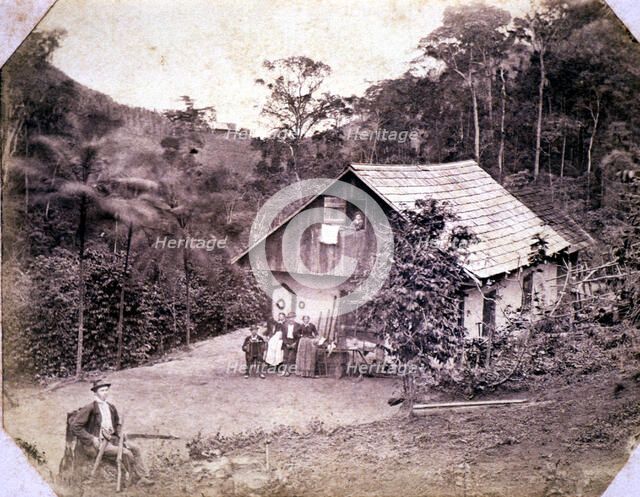 Immigrants in Brazil in the late 19th century, Detlev Lacht settler family in the German Colony '…