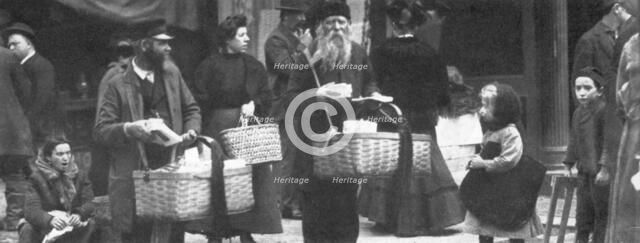 Immigrants, Lower East Side, New York, USA, c1900. Artist: Unknown