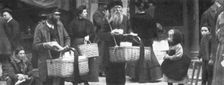 Immigrants, Lower East Side, New York, USA, c1900. Creator: Unknown