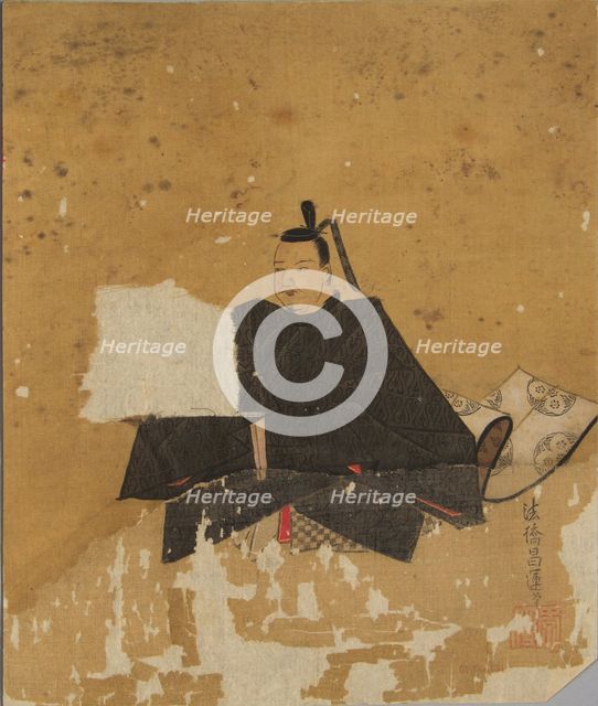 Immortal Poet, 17th century. Creator: Kano Shoun.