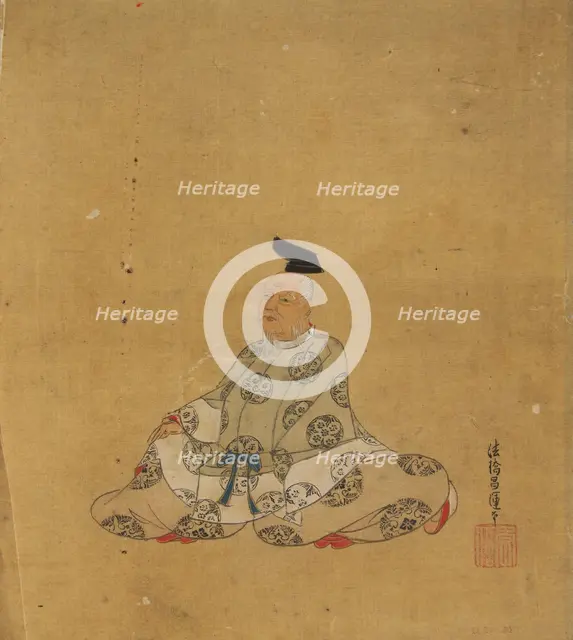 Immortal Poet, 17th century. Creator: Kano Shoun.