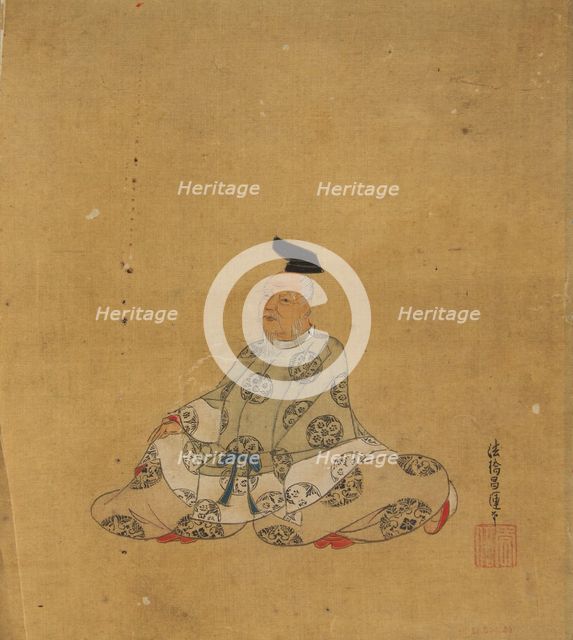 Immortal Poet, 17th century. Creator: Kano Shoun.