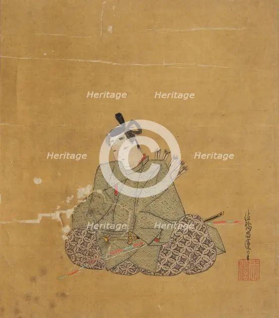 Immortal Poet, 17th century. Creator: Kano Shoun.