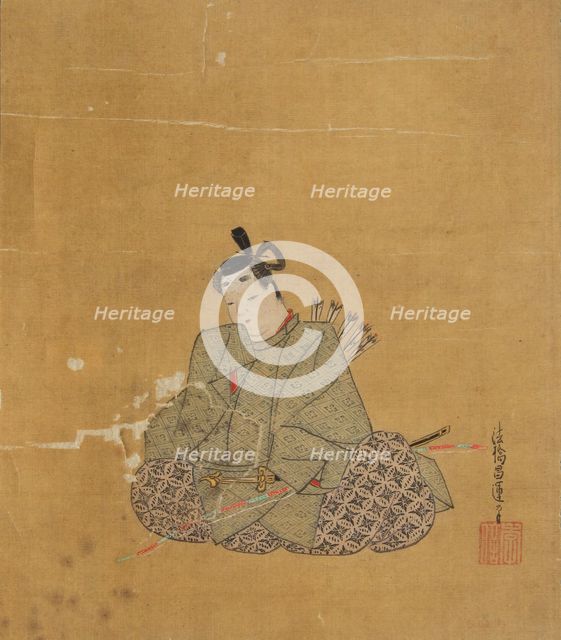 Immortal Poet, 17th century. Creator: Kano Shoun.