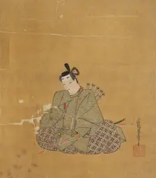 Immortal Poet, 17th century. Creator: Kano Shoun