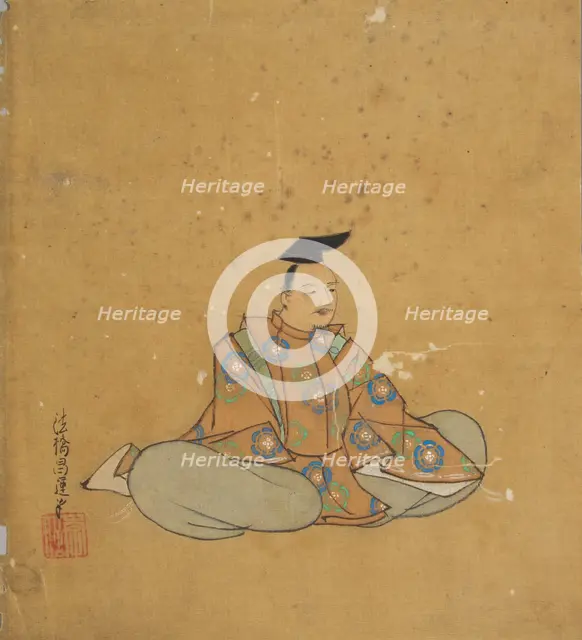 Immortal Poet, 17th century. Creator: Kano Shoun.