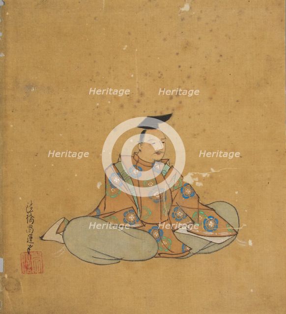 Immortal Poet, 17th century. Creator: Kano Shoun.