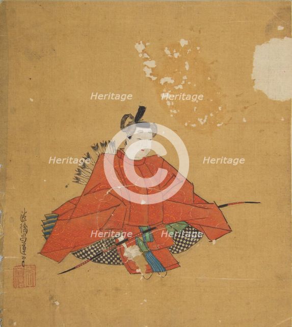 Immortal Poet, 17th century. Creator: Kano Shoun.