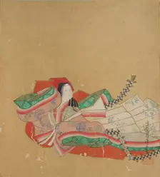 Immortal Poet, 17th century. Creator: Kano Shoun