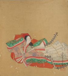 Immortal Poet, 17th century. Creator: Kano Shoun