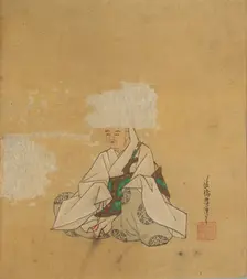 Immortal Poet, 17th century. Creator: Kano Shoun