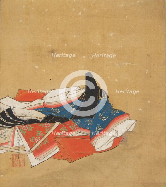 Immortal Poet, 17th century. Creator: Kano Shoun.