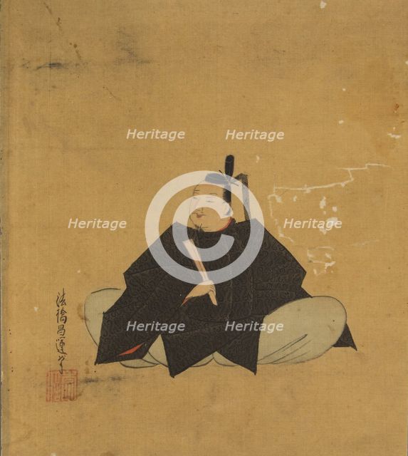 Immortal Poet, 17th century. Creator: Kano Shoun.