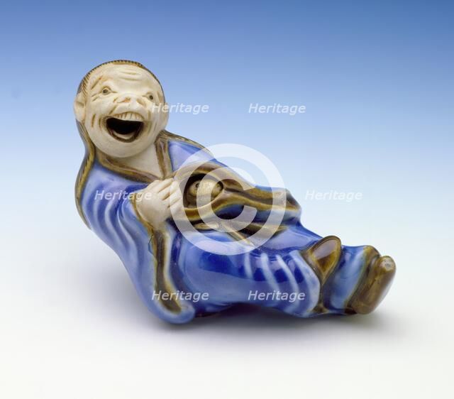 Immortal with Toad: Gama Sennin, Mid-19th century. Creator: Anon.