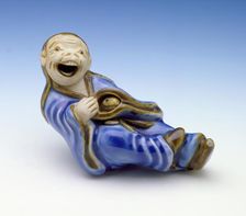 Immortal with Toad: Gama Sennin, Mid-19th century. Creator: Anon