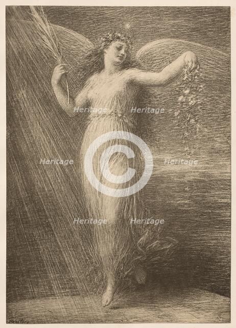 Immortalité, 1898. Creator: Henri Fantin-Latour (French, 1836-1904); Imprimerie Champenois.