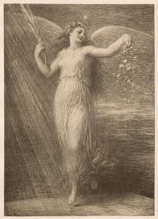 Immortalité, 1898. Creator: Henri Fantin-Latour (French, 1836-1904); Imprimerie Champenois
