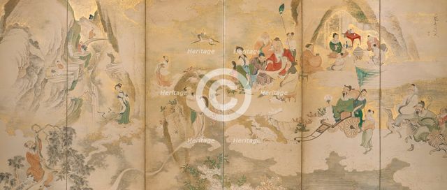 Immortals, 1832. Creator: Fugai Honko.