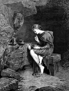 "Imogen," by Miss Louisa Starr, from the late Royal Academy exhibition, 1873. Creator: Unknown