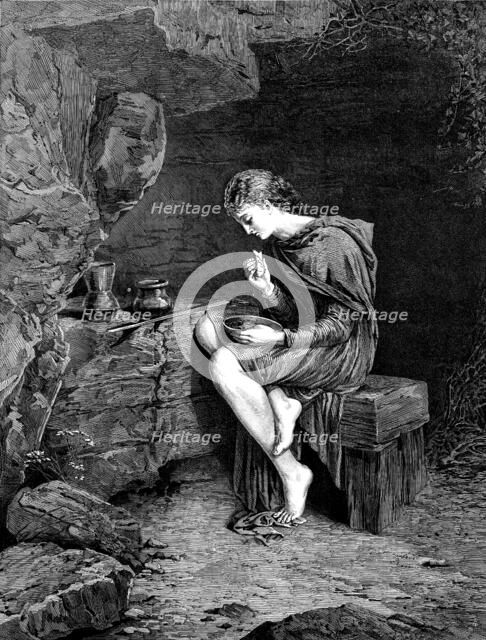 "Imogen," by Miss Louisa Starr, from the late Royal Academy exhibition, 1873. Creator: Unknown.