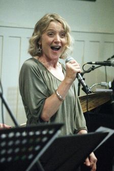 Imogen Ryall, Alex Bondono’s Horace Silver Sextet, Jazz at St Andrews Church, Hove, July 2022. Creator: Brian O'Connor