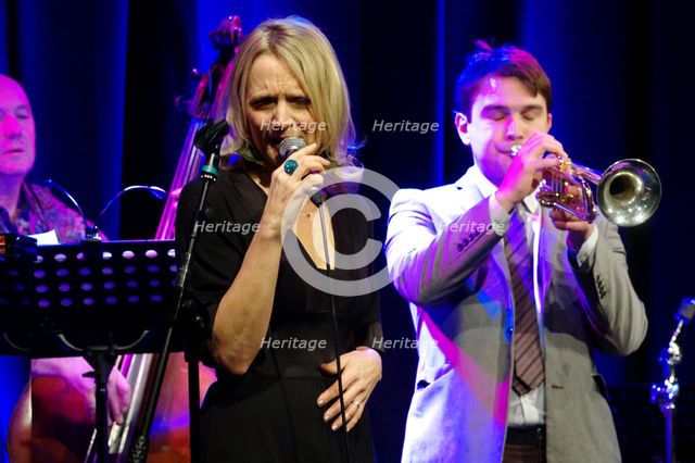 Imogen Ryall and J Kendon, Ropetackle Arts Centre, Shoreham, West Sussex, Jan 2016. Artist: Brian O'Connor.